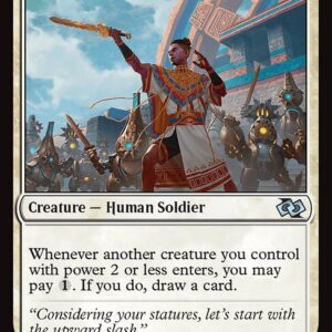 Foundations Jumpstart - 99 - Mentor of the Meek - Uncommon - W - Non-foil (Front)