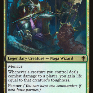 Commander 2016 - 32 - Ikra Shidiqi, the Usurper - Mythic - BG - Foil (Front)