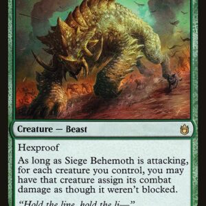 Commander Anthology - 144 - Siege Behemoth - Rare - G - Non-foil (Front)