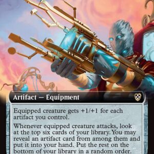 Aetherdrift Commander - 32 - Adaptive Omnitool - Rare - C - Non-foil (Front)