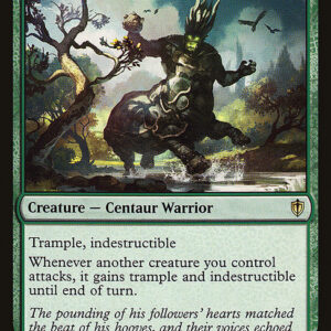 Commander 2016 - 25 - Stonehoof Chieftain - Rare - G - Non-foil (Front)