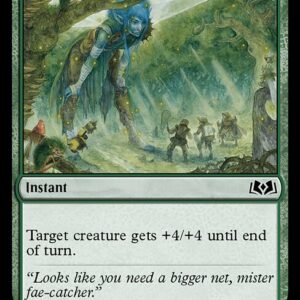 Wilds of Eldraine - 191 - Titanic Growth - Common - G - Non-foil (Front)