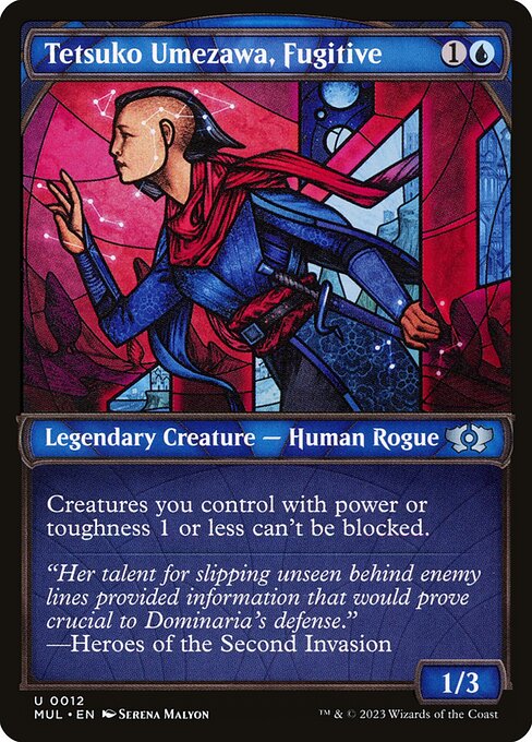 Multiverse Legends - 12 - Tetsuko Umezawa, Fugitive - Uncommon - U - Non-foil (Front)