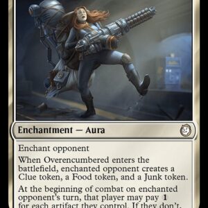 Fallout - 18 - Overencumbered - Rare - W - Non-foil (Front)