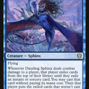 Commander 2021 - 25 - Dazzling Sphinx - Rare - U - Non-foil (Front)