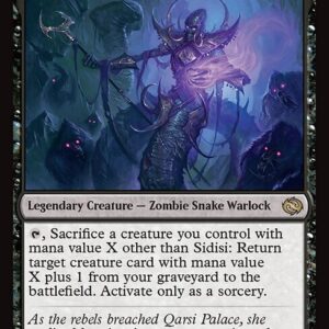 Tarkir: Dragonstorm - 92 - Sidisi, Regent of the Mire - Rare - B - Non-foil (Front)