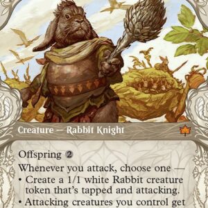 Bloomburrow - 300 - Warren Warleader - Mythic - W - Non-foil (Front)