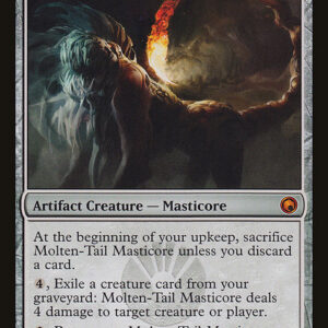 Scars of Mirrodin - 177 - Molten-Tail Masticore - Mythic - C - Non-foil (Front)