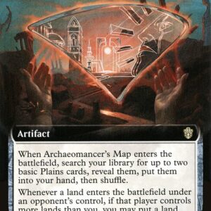 Commander 2021 - 339 - Archaeomancer's Map - Rare - W - Non-foil (Front)