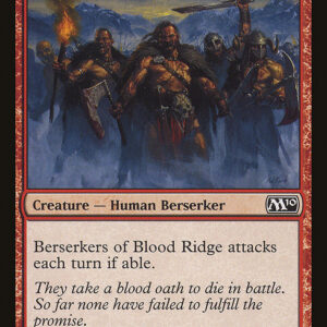 Magic 2010 - 126 - Berserkers of Blood Ridge - Common - R - Non-foil (Front)