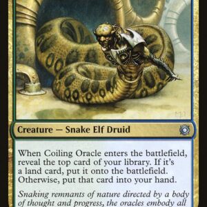 Conspiracy: Take the Crown - 200 - Coiling Oracle - Uncommon - UG - Non-foil (Front)