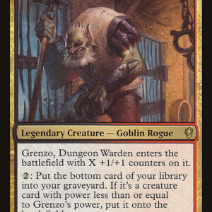 Conspiracy - 47 - Grenzo, Dungeon Warden - Rare - BR - Non-foil (Front)