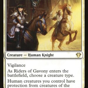 Commander 2020 - 98 - Riders of Gavony - Rare - W - Non-foil (Front)