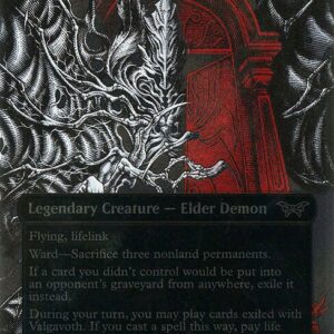 Duskmourn: House of Horror - 407 - Valgavoth, Terror Eater - Mythic - B - Foil (Front)