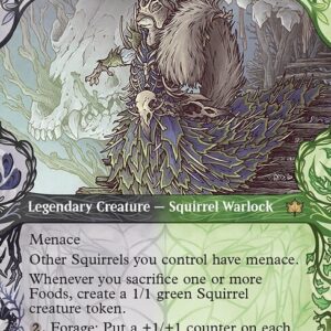 Bloomburrow - 328 - Camellia, the Seedmiser - Rare - BG - Non-foil (Front)