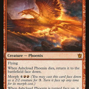 Khans of Tarkir - 99 - Ashcloud Phoenix - Mythic - R - Non-foil (Front)