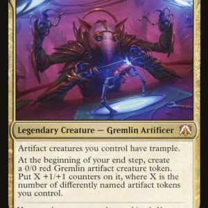 March of the Machine Commander - 3 - Gimbal, Gremlin Prodigy - Mythic - Multi - Non-foil (Front)