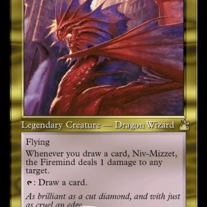 Ravnica Remastered - 467 - Niv-Mizzet, the Firemind - Rare - UR - Foil (Front)