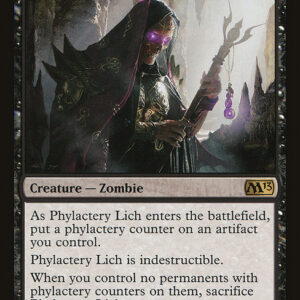 Magic 2013 - 104 - Phylactery Lich - Rare - B - Non-foil (Front)