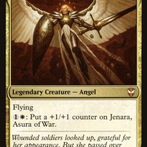 New Capenna Commander - 343 - Jenara, Asura of War - Mythic - Multi - Non-foil (Front)