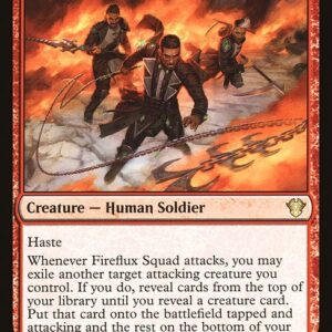 Commander 2020 - 51 - Fireflux Squad - Rare - R - Non-foil (Front)