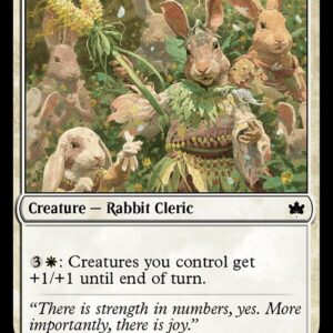 Bloomburrow - 37 - Warren Elder - Common - W - Foil (Front)