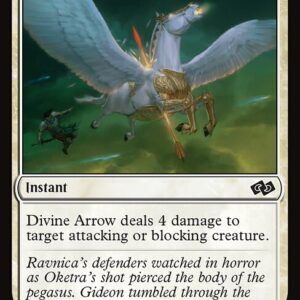 Foundations Jumpstart - 190 - Divine Arrow - Common - W - Non-foil (Front)