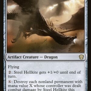 Commander 2021 - 266 - Steel Hellkite - Rare - C - Non-foil (Front)