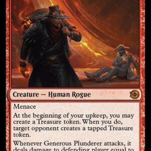 The Big Score - 11 - Generous Plunderer - Mythic - R - Non-foil (Front)