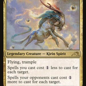 Kamigawa: Neon Dynasty Promos - 222p - Hinata, Dawn-Crowned - Rare - Multi - Foil - Promo (Front)