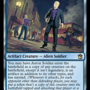 Doctor Who - 36 - Auton Soldier - Rare - U - Non-foil (Front)