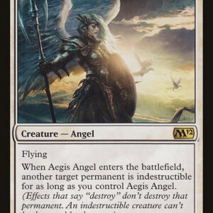 Magic 2012 - 1 - Aegis Angel - Rare - W - Non-foil (Front)