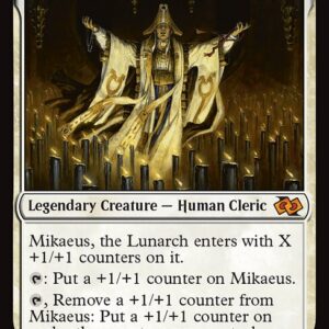 Foundations Jumpstart - 225 - Mikaeus, the Lunarch - Mythic - W - Non-foil (Front)