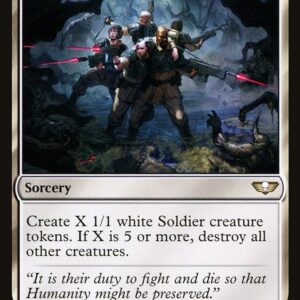 Warhammer 40,000 Commander - 189 - Martial Coup - Rare - W - Non-foil (Front)