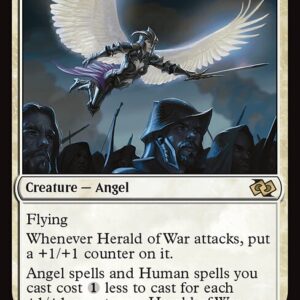 Foundations Jumpstart - 207 - Herald of War - Rare - W - Non-foil (Front)