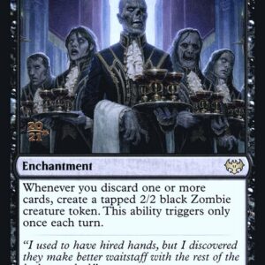 Innistrad: Crimson Vow Promos - 109s - Dying to Serve - Rare - B - Foil - Datestamped Promo (Front)