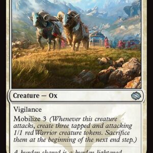 Tarkir: Dragonstorm - 7 - Dalkovan Packbeasts - Uncommon - W - Non-foil (Front)