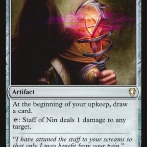 Commander Anthology Volume II - 221 - Staff of Nin - Rare - C - Non-foil (Front)