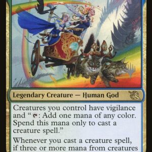 March of the Machine Promos - 229p - Inga and Esika - Rare - UG - Foil - Promo (Front)