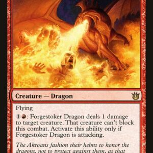 Born of the Gods - 98 - Forgestoker Dragon - Rare - R - Non-foil (Front)