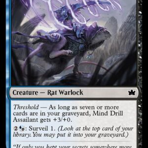 Bloomburrow - 225 - Mind Drill Assailant - Common - UB - Foil (Front)