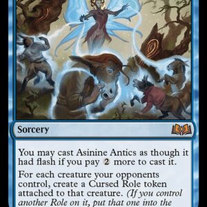 Wilds of Eldraine - 42 - Asinine Antics - Mythic - U - Non-foil (Front)