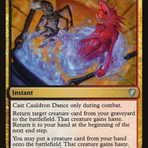 Commander 2017 - 166 - Cauldron Dance - Uncommon - BR - Non-foil (Front)