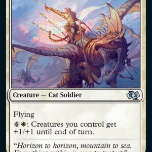 Foundations Jumpstart - 1 - Dawnwing Marshal - Uncommon - W - Non-foil (Front)