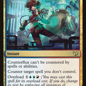 Commander 2015 - 214 - Counterflux - Rare - UR - Non-foil (Front)