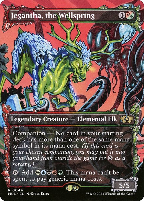 Multiverse Legends - 44 - Jegantha, the Wellspring - Rare - RG - Foil (Front)
