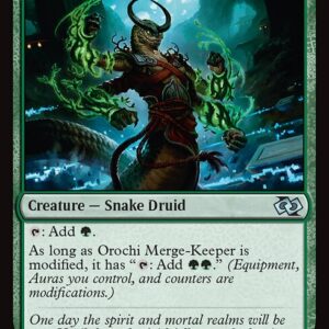 Foundations Jumpstart - 695 - Orochi Merge-Keeper - Uncommon - G - Non-foil (Front)