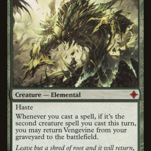 Rise of the Eldrazi - 212 - Vengevine - Mythic - G - Non-foil (Front)