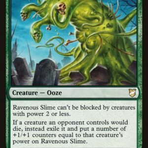 Commander 2018 - 34 - Ravenous Slime - Rare - G - Non-foil (Front)