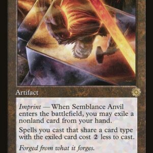 The Brothers' War Retro Artifacts - 52 - Semblance Anvil - Rare - C - Non-foil (Front)